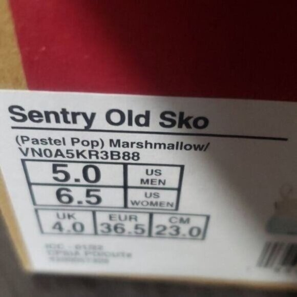 New Vans Sentry Old Skool Womens Platform Shoes Size 6.5 Chunky Pastel Festival - Picture 10 of 10